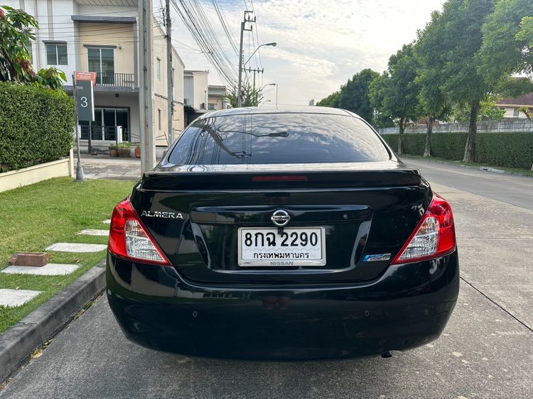 Nissan Almera 2013 1.2 EL Sedan เบนซิน ไม่ติดแก๊ส เกียร์อัตโนมัติ ดำ รูปที่ 2