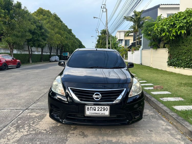 รถ Nissan Almera 1.2 EL สี ดำ