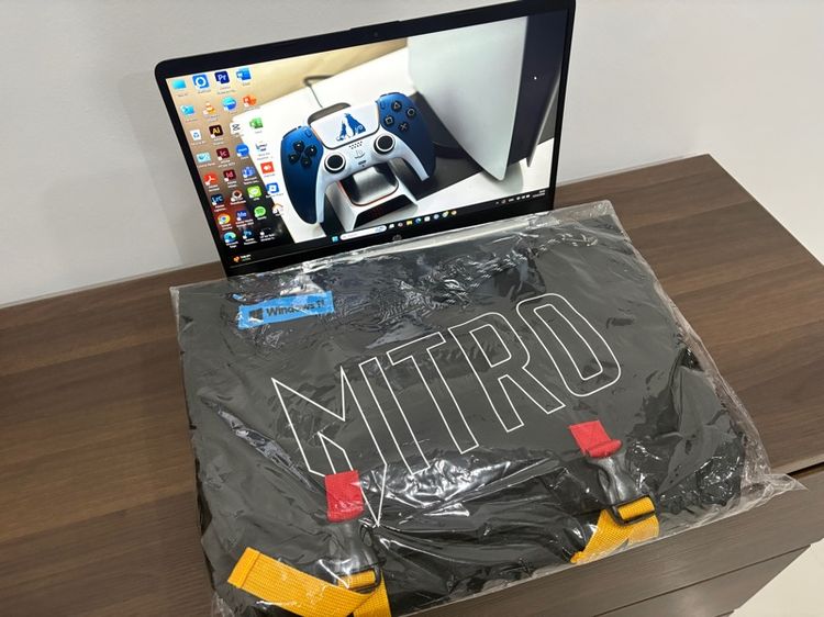 NOTEBOOK (โน้ตบุ๊ค) HP 15S สี Natural Silver เครื่องสวยเนียนๆ ทำงาน เล่นเกมเบาๆ คีย์บอร์ดมีไฟ สแกนลายนิ้วมือ รูปที่ 8