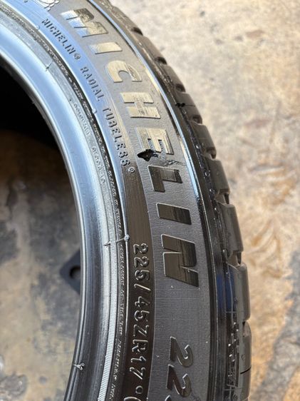 ยางMICHELIN225-45-17 ปี24 ปีแท้ (แก้มมีตำนิ1จุดใช้งานได้ปกติ) รูปที่ 10