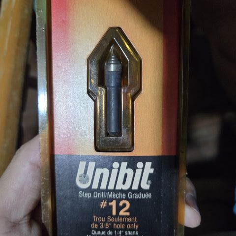 ดอกเจาะแผ่นเหล็ก unibit usa 