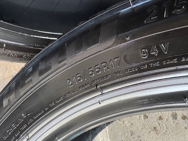 ยางMICHELIN215-55-17 ปี24 ปีแท้  รูปที่ 8