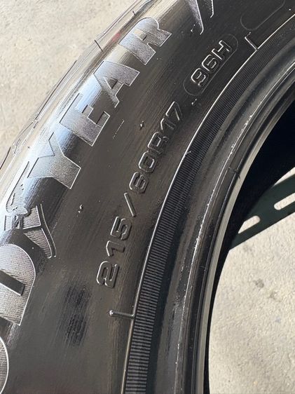 ยางGOODYEAR215-60-17 ปี24 ปีแท้  ใส่แทน 215-55-17 กับ 225-55-17 ได้เลยจ้า  รูปที่ 8