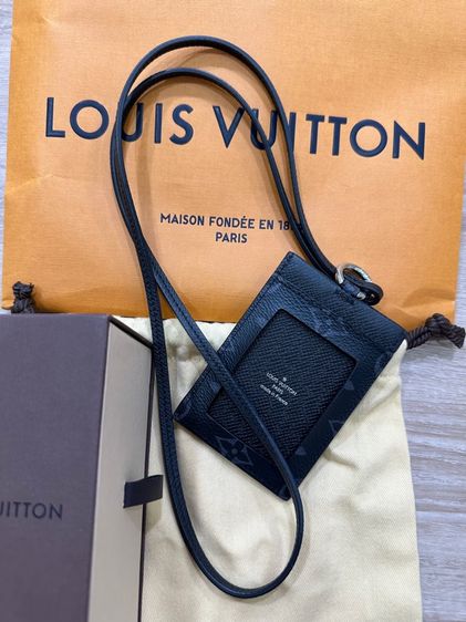 Louis Vuitton graphite id care holder