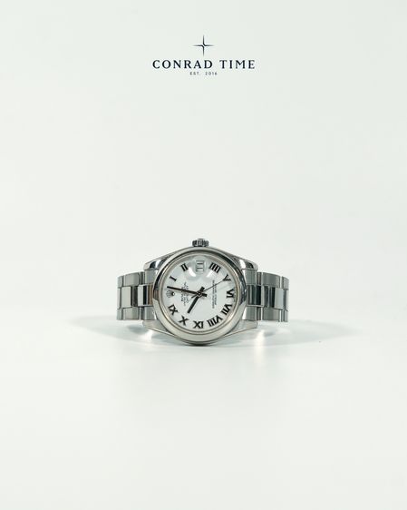 Rolex Datejust 178240 White Roman Dial Oyster Steel 2015 31mm. Fullset รูปที่ 4