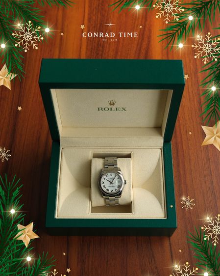 Rolex Datejust 178240 White Roman Dial Oyster Steel 2015 31mm. Fullset รูปที่ 15