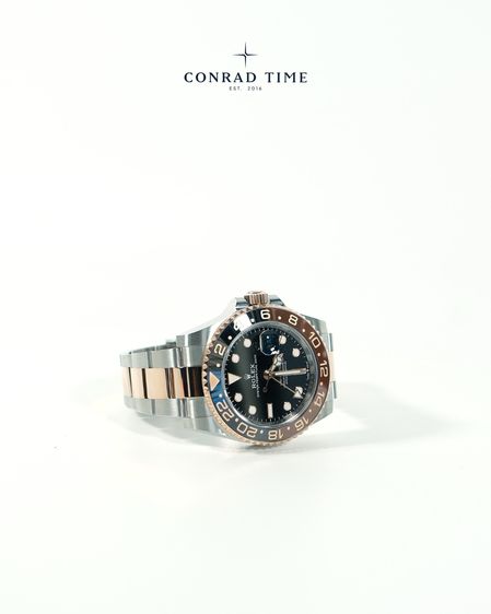 New Rolex GMT-Master II 126711CHNR 'Root Beer Black Dial Two-Tone Oyster 2025 40mm. Fullset  รูปที่ 6