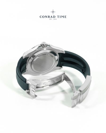 Rolex Yacht-Master 226659 Black Dial Black Oysterflex Strap 42mm.  รูปที่ 12