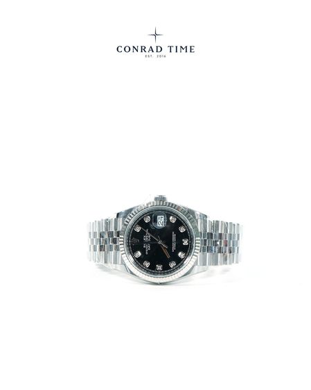 New Rolex Datejust 126234 Black Diamond Dial Jubilee 2025 36mm. Fullset  รูปที่ 5