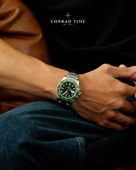 Rolex Submariner 116610LV 'Hulk  Green Dial Oyster Steel 2010+ 40mm.  รูปที่ 2