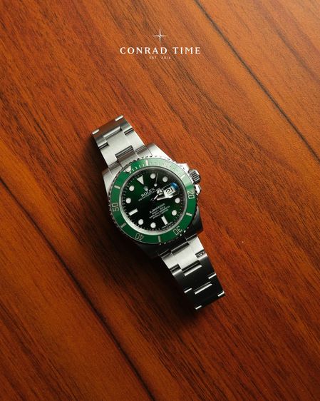 Rolex Submariner 116610LV 'Hulk  Green Dial Oyster Steel 2010+ 40mm.  รูปที่ 4