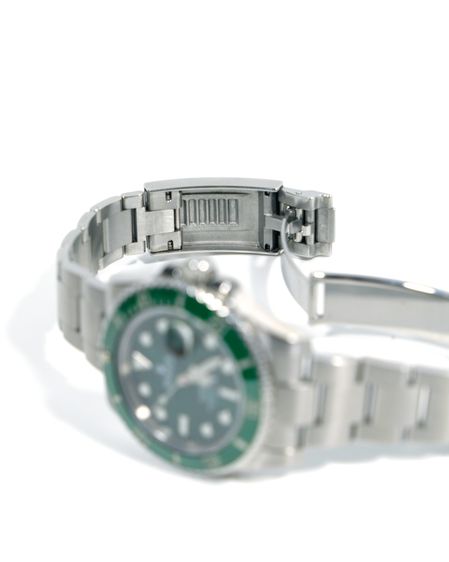 Rolex Submariner 116610LV 'Hulk  Green Dial Oyster Steel 2010+ 40mm.  รูปที่ 14