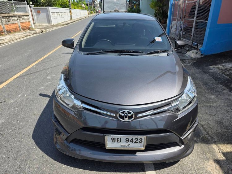 Toyota Vios 2014 1.5 E Sedan เบนซิน เกียร์อัตโนมัติ เทา รูปที่ 3