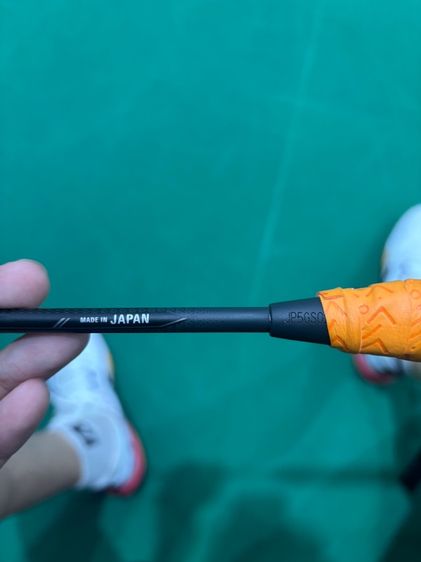 mizuno acroforce 100 4U ขึ้นเอ็นรอบแรก bg66 force 27 ปอนด์ กริปเดิมแกะออกเเล้ว อายุไม้ไม่ถึง 1 เดือน ไร้รอย รูปที่ 5