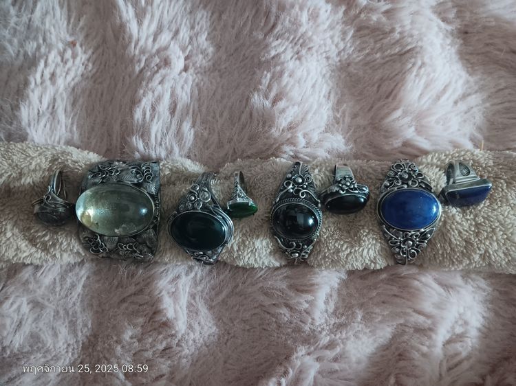 กำไลเงินประดับหิน รูปที่ 2