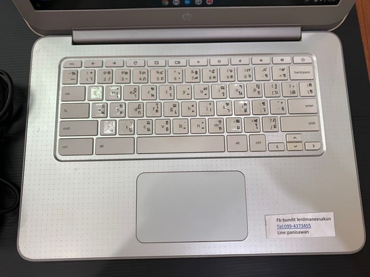 HP Chromebook ram 4 ssd 32G จอ14 fullhd รูปที่ 2