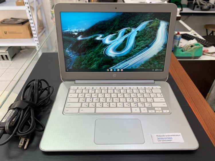 HP Chromebook ram 4 ssd 32G จอ14 fullhd