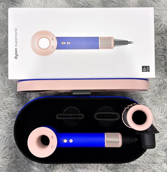 อุปกรณ์เสริมความงาม ไดร์ผม Dyson สีพิเศษ Blue Blush สภาพสวยเหมือนใหม่ อุปกรณ์ครบ พร้อมกล่อง