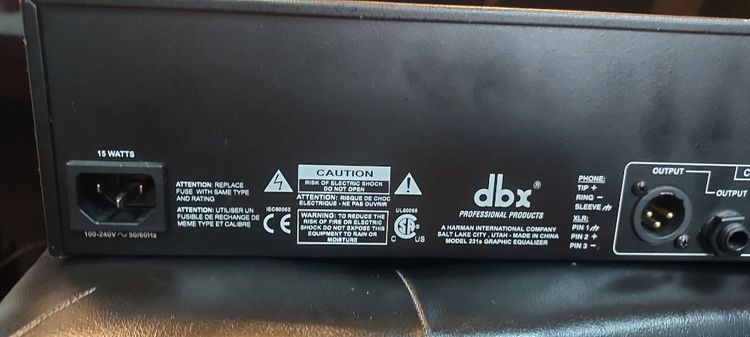 EQ dbx 231s รูปที่ 4