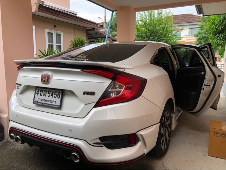 Honda Civic 2017 1.8 EL i-VTEC Sedan เบนซิน ไม่ติดแก๊ส เกียร์อัตโนมัติ ขาว รูปที่ 2