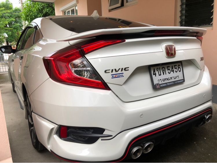 Honda Civic 2017 1.8 EL i-VTEC Sedan เบนซิน ไม่ติดแก๊ส เกียร์อัตโนมัติ ขาว รูปที่ 3