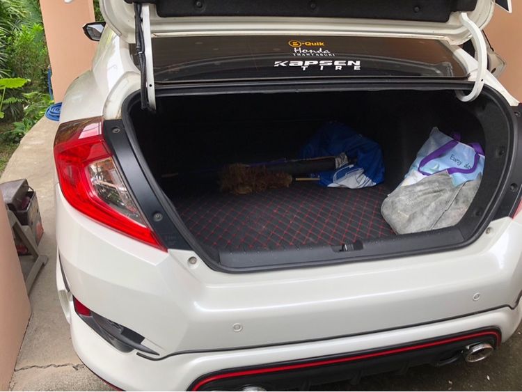 Honda Civic 2017 1.8 EL i-VTEC Sedan เบนซิน ไม่ติดแก๊ส เกียร์อัตโนมัติ ขาว รูปที่ 4