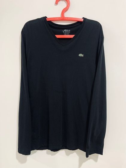 อื่นๆ อื่นๆ อื่นๆ เสื้อยืดแขนยาว LACOSTE แท้ 💯 size 6 ขนาดอก 22 ยาว 28 นิ้ว สภาพใหม่มาก สีดำทรงสวย เนื้อผ้านิ่มมาก หายากน่าสะสมครับ