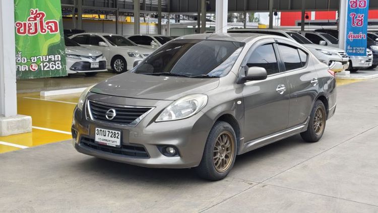 รถ Nissan Almera 1.2 VL สี น้ำตาล