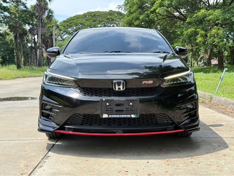 Honda City 2022 1.0 RS Sedan เบนซิน เกียร์อัตโนมัติ ดำ รูปที่ 2