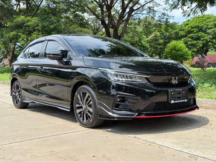 Honda City 2022 1.0 RS Sedan เบนซิน เกียร์อัตโนมัติ ดำ รูปที่ 3