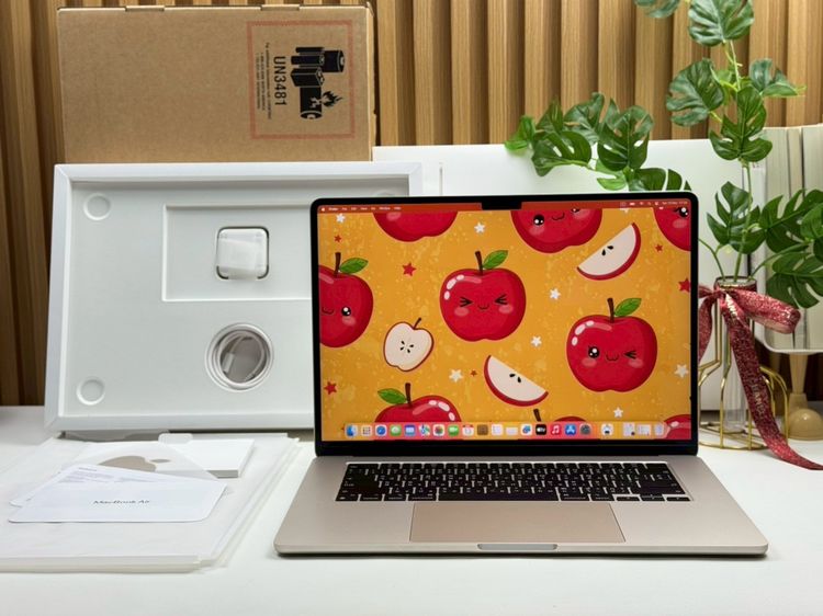 MacBook Air 15-inch M2 2023 Ram8GB SSD256GB Starlight 