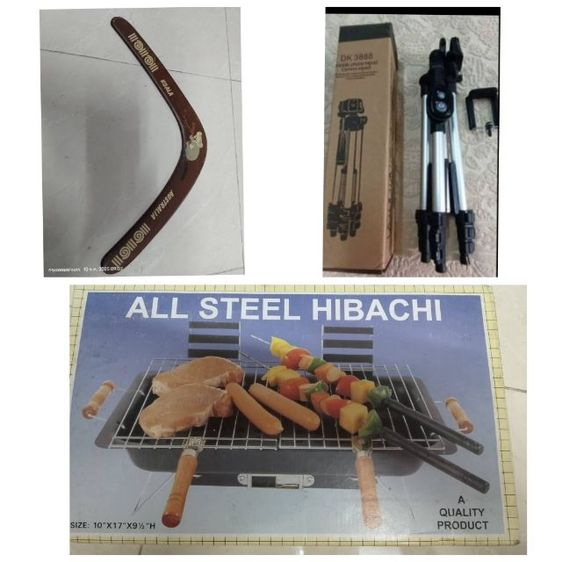 มุมแมลง ขาตั้งกล้อง เตาปิ้ง