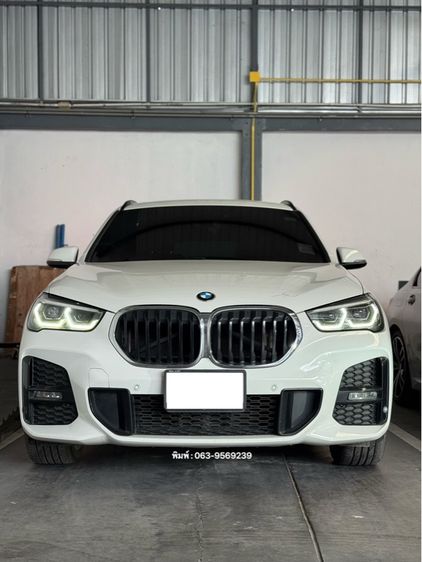 BMW X1 2020 2.0 sDrive20d M Sport Utility-car ดีเซล ไม่ติดแก๊ส เกียร์อัตโนมัติ ขาว รูปที่ 2