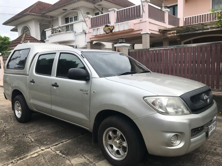 Toyota Hilux Vigo 2009 2.5 J Pickup ดีเซล เกียร์ธรรมดา เงิน รูปที่ 2