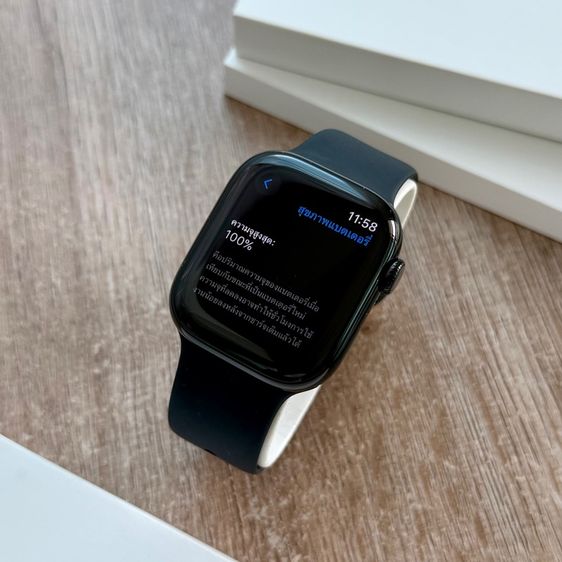 Apple Watch Series 10 gps 42mm แบต 100 ประกัน พค.69 สวยสภาพดี ครบยกกล่อง แถมเคส Skinarma รูปที่ 3