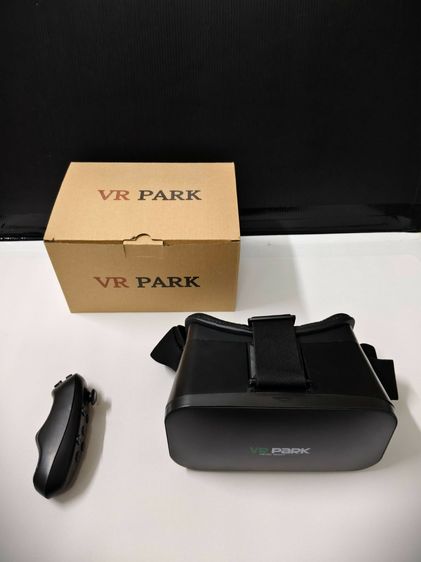 แว่น VR 3D ดูหนังเล่นเกม 3มิติ สีดำ มีรีโมท คอนโทรล สภาพใหม่  รูปที่ 7