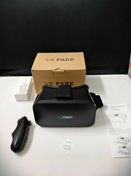 แว่น VR 3D ดูหนังเล่นเกม 3มิติ สีดำ มีรีโมท คอนโทรล สภาพใหม่  รูปที่ 10