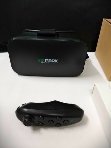 แว่น VR 3D ดูหนังเล่นเกม 3มิติ สีดำ มีรีโมท คอนโทรล สภาพใหม่  รูปที่ 3