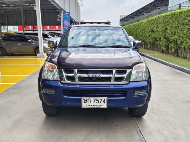 Isuzu D-MAX 2003 3.0 LS 4WD Pickup ดีเซล ไม่ติดแก๊ส เกียร์ธรรมดา น้ำเงิน รูปที่ 3