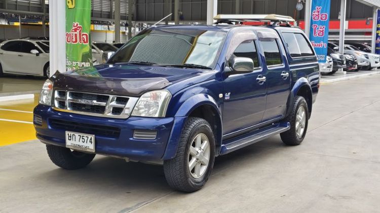 Isuzu D-MAX 2003 3.0 LS 4WD Pickup ดีเซล ไม่ติดแก๊ส เกียร์ธรรมดา น้ำเงิน รูปที่ 2