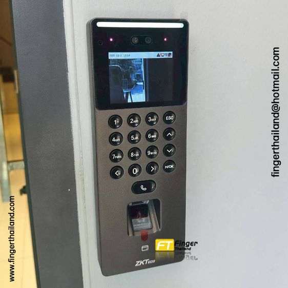 เครื่องสแกนหน้า ลงเวลาทำงาน -เพิ่มความแม่นยำ ลดโกงเวลา-FingerThailand รูปที่ 9