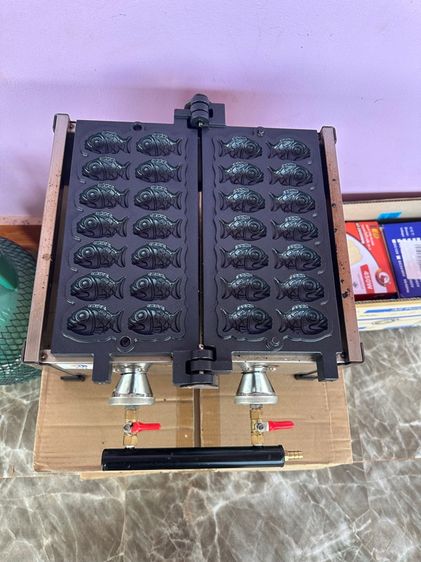 เตาขนมปลาไทยากิตัวเล็ก 14ตัว ระบบแก๊ส  รูปที่ 2