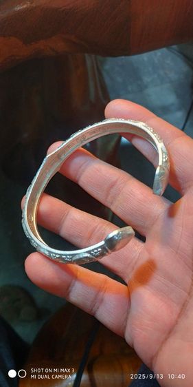 กำไลราหูปฐมอรหันสุวรรณภูมเนื้อเงิน รูปที่ 4