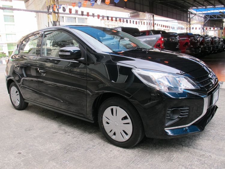 Mitsubishi Mirage 2024 1.2 GL Sedan เบนซิน ไม่ติดแก๊ส เกียร์อัตโนมัติ ดำ รูปที่ 2