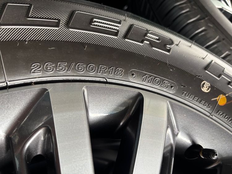 ล้อ isuzu 2.2 maxforce zp 2025 Bridgestone Dueler H-T 684 ll 265-60-18 y25(ป้ายแดง) รูปที่ 2