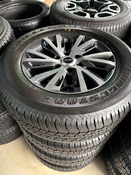 ล้อ isuzu 2.2 maxforce zp 2025 Bridgestone Dueler H-T 684 ll 265-60-18 y25(ป้ายแดง)
