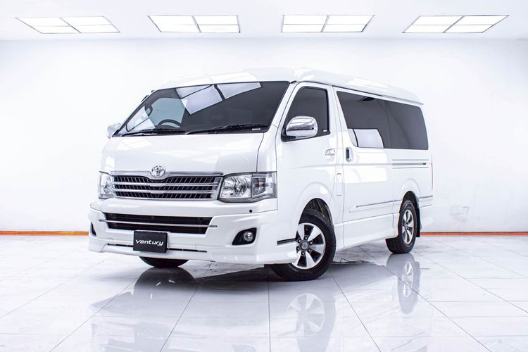 Toyota Ventury 2012 2.7 V Van เบนซิน ไม่ติดแก๊ส เกียร์อัตโนมัติ ขาว