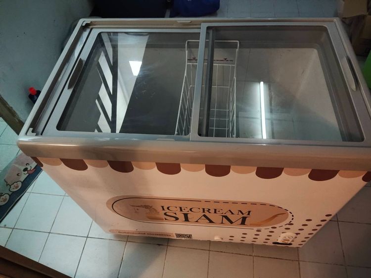 SANDEN ตู้แช่แข็งฝากระจกแนวนอน 7 คิว รุ่น SNG-0225 มือสอง รูปที่ 2