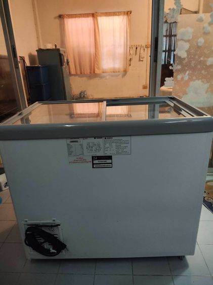 SANDEN ตู้แช่แข็งฝากระจกแนวนอน 7 คิว รุ่น SNG-0225 มือสอง รูปที่ 4