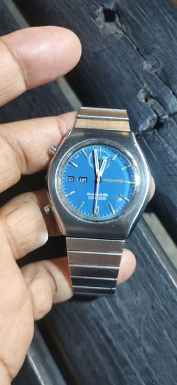 เงิน ขายแล้วครัย SEIKO Sport Speed-timer 6139-8020 AUTO CHRONOGRAPH JAPAN 1970 หน้าเดิมเขียวเรสซิ่ง  จับเวลาวงเดียว เครื่องเดินปรกติ เซ็ตตรง